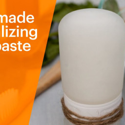 Homemade Mineralizing Toothpaste