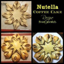 Homemade Nutella Coffee Cake Recipe from Scratch