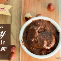 Homemade Nutella Recipe {Chocolate Hazelnut Spread}