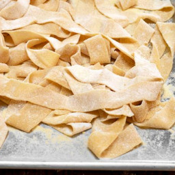 Homemade Pappardelle