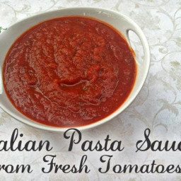 Homemade Pasta Sauce Recipe