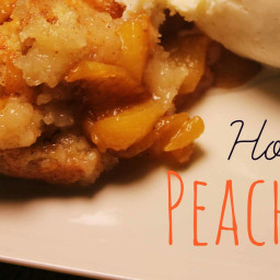 Homemade Peach Cobbler