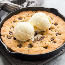 Homemade Pizookie Recipe {Great with Ice Cream}