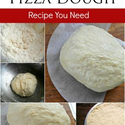 Homemade Pizza Crust Recipe