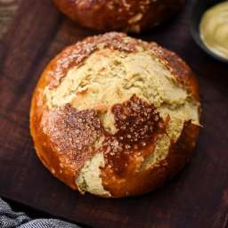 Homemade Pretzel Bread Recipe + Video