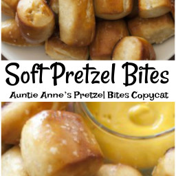 Homemade Pretzels - Auntie Anne's Pretzel Bites Copycat Recipe