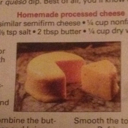 Homemade Processed Cheese