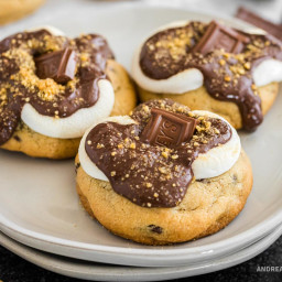 Homemade S'mores Cookies Recipe (Smookies)