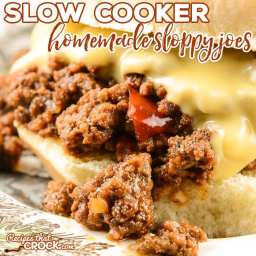 Homemade Sloppy Joes (Slow Cooker)
