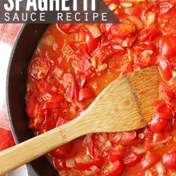 Homemade Spaghetti Sauce: a 15 Minute Recipe