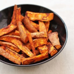 Homemade Sweet Potato and Smoked Paprika Chips