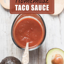 Homemade Taco Sauce