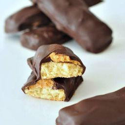 Homemade Twix Cookie Bars Peanut Butter and Chocolate
