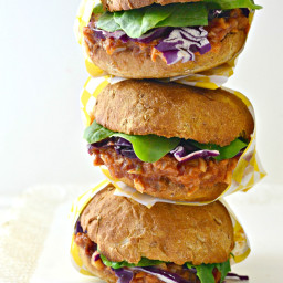 Homemade Vegan BBQ Sandwiches