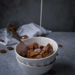 Homemade Vegan Cinnamon Crunch Flakes aka Cini minis