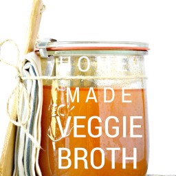Homemade Vegetable Broth
