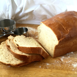 homemade white sandwich bread