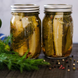 Homemade Zesty Dill Pickles