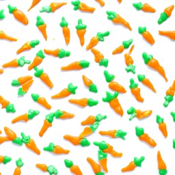 Homemade Carrot Sprinkles