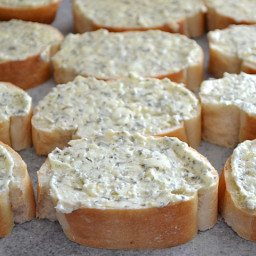 Homemade Freezer Garlic Bread
