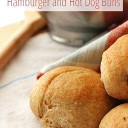 Homemade Hamburger and Hotdog Buns