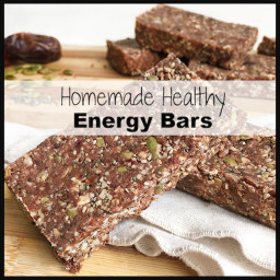 Homemade Healthy Energy Bars