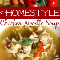 Homestyle Chicken Noodle Soup Recipe