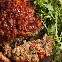 Homestyle Meatloaf with Brown Sugar Glaze