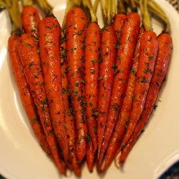 Honey and Herb Oven Roasted Carrots Recipe