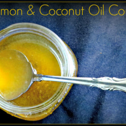 Honey and Lemon Cough Syrup with Coconut Oil