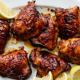 Honey-and-Soy-Glazed Chicken Thighs