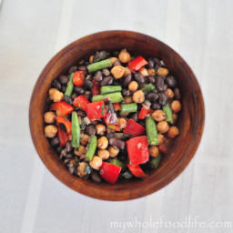Honey Balsamic Bean Salad