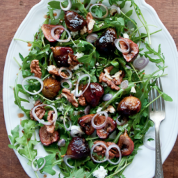 Honey-Balsamic Roasted Fig Salad