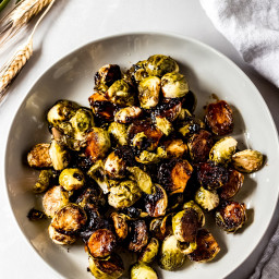 Honey Caramelized Brussel Sprouts