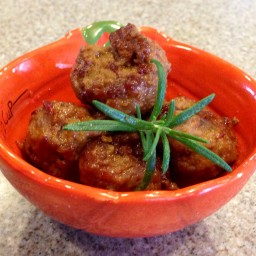 Honey-Chipotle Turkey Meatballs