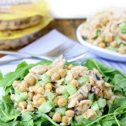 Honey Garlic Chicken and Chickpea Salad + A Protinis Giveaway!
