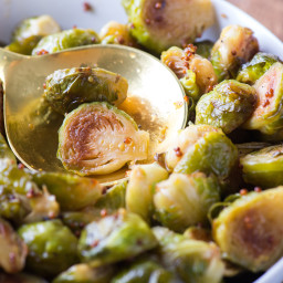 Honey-Mustard Brussels Sprouts