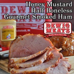 Honey Mustard Half Boneless Gourmet Smoked Ham