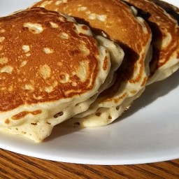 Honey Oatmeal Pancakes