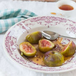 Honey Poached Figs