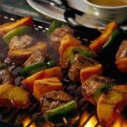 Honey Pork Tenderloin Kabobs