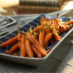 Honey-Roasted Carrots with Sesame Seeds