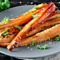 Honey roasted parsnips - Side Dish Ideas