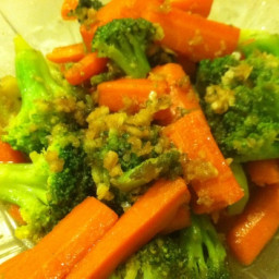 Honey Sauteed Broccoli and Carrots
