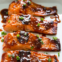 Honey Sriracha Salmon