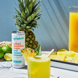 Honey Sweetened Pineapple Ice Pop Spindrift Spiked Cocktails