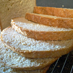 Honey Wheat Oatmeal Bread - All Whole Grain Version