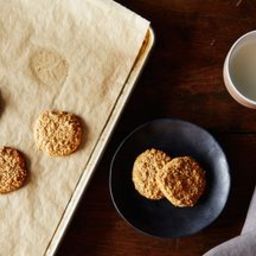 Honey–Almond Sesame Cookies