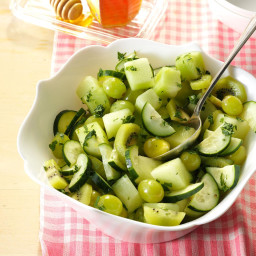 Honeydew Salad with Lime Dressing Recipe