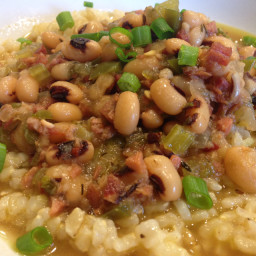 Hoppin' John with Brown Rice - Pressure Cooker